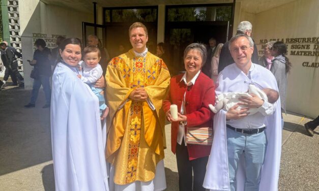 4 baptêmes dans la même famille le jour de l’Ascension