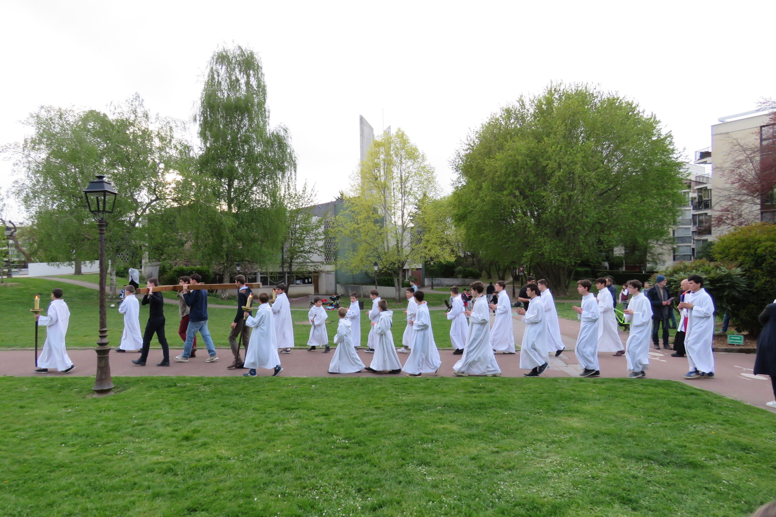 chemin de croix exterieur