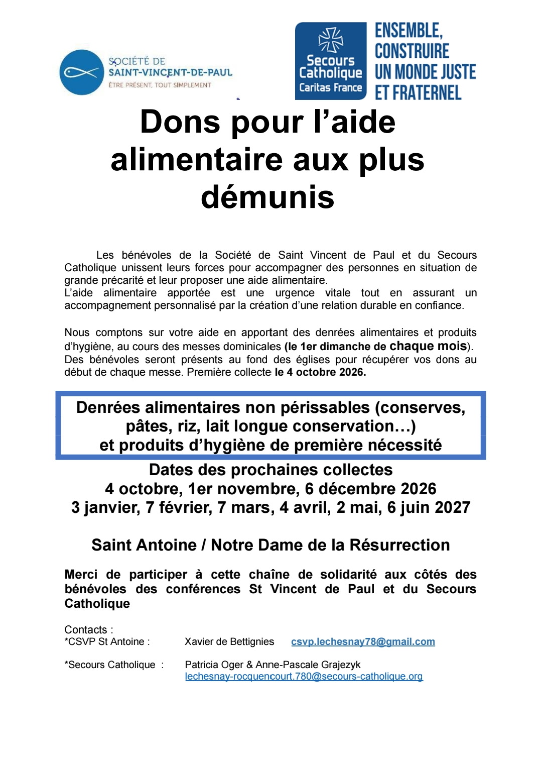 dons alimentaires
