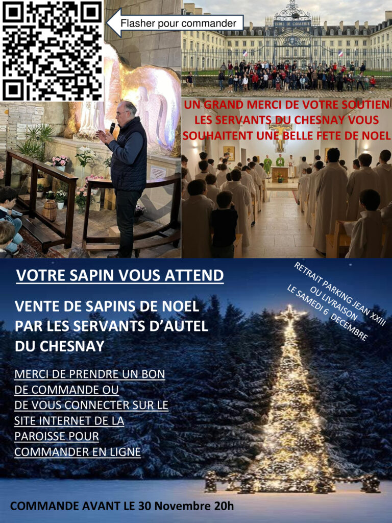 sapins affiche 2025